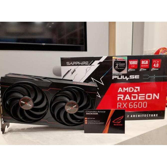 Sapphire Pulse Rx 6600 Xt 8Gb Ddr6 Radeon Amd Vga / Rx 6600Xt 2Nd