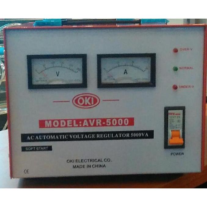 Stabilizer Regulator Listrik Oki 5000 Watt Stabiliser