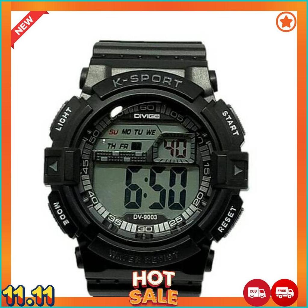 JAM TANGAN PRIA LASIKA K-SPORT DV-9003 WATER RESIST COD