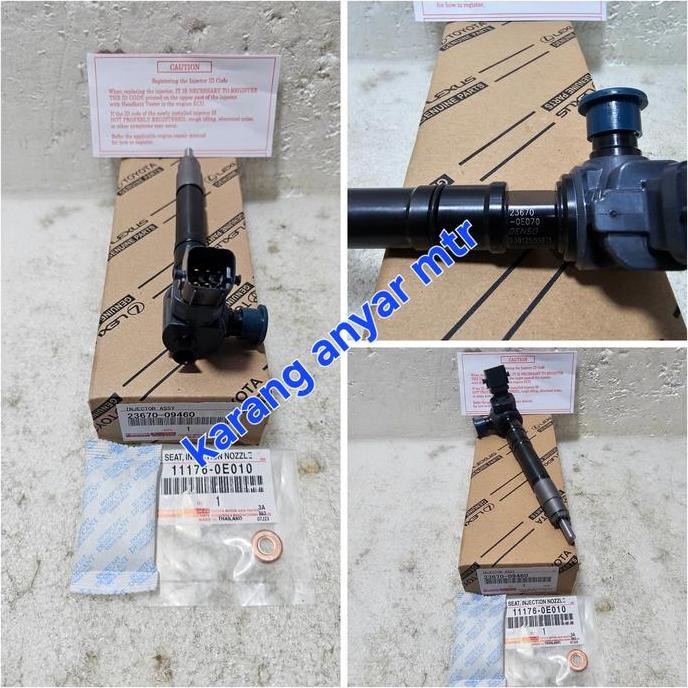 Nozzle Injector Hilux Revo Tahun 2021 23670-09460 Original