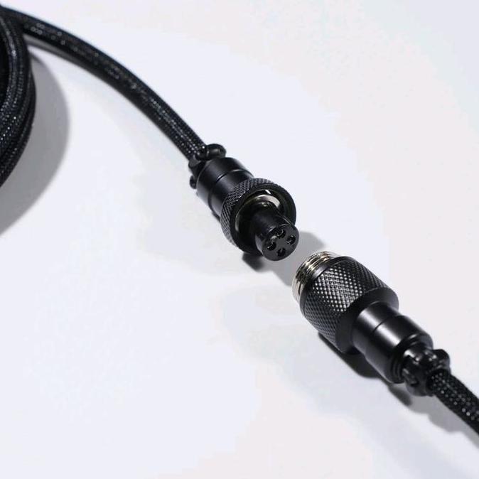 Gravastar Coiled Aviator Usb Cable Computer Kabel Komputer Konektor
