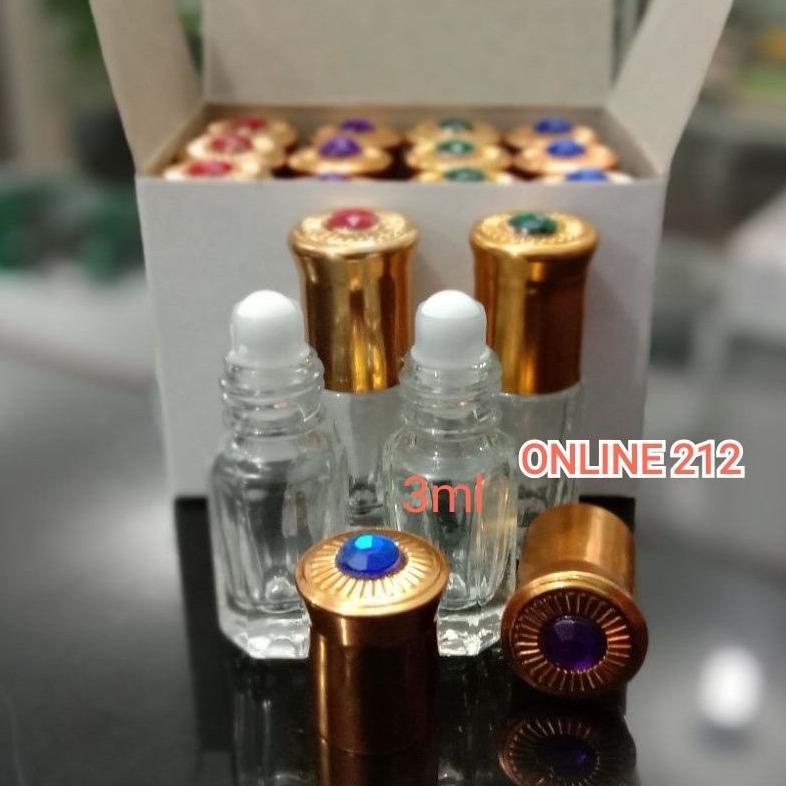 Terbaru Botol Parfum Kosong Roll On 3 Ml Permata Tola 3 Ml