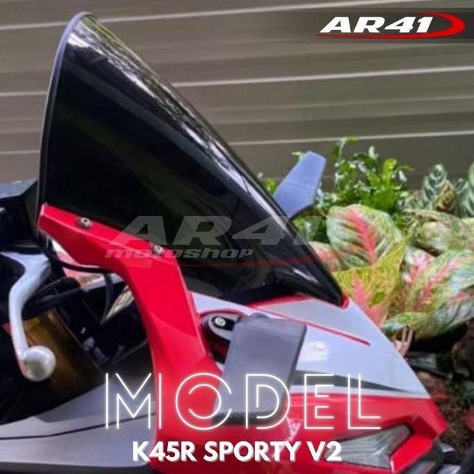 Promo Windshield/Visor Jenong Cbr K45R 2021 All New 150R Facelift Visor Gp Tebal Ar41 Cod