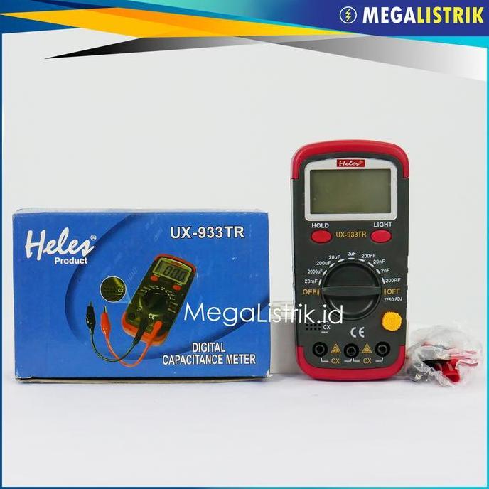 Heles Digital Capasitor Meter UX933TR / Capacitance Tester UX-933 TR