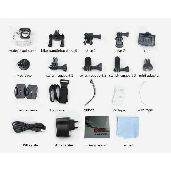 Sports Camera 4K Ultra Hd Dv Waterproof