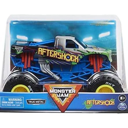 Monster Jam Official Aftershock Monster Truck - Aftershock Collector 1:24 Scale Die-Cast Vehicle