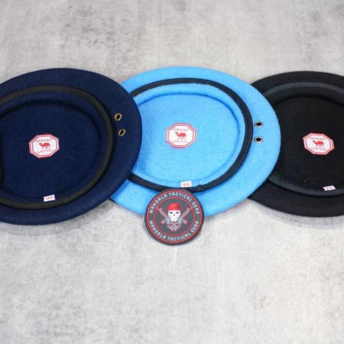 Baret Polri / Baret sabhara / Baret Brimob / Baret provost camel