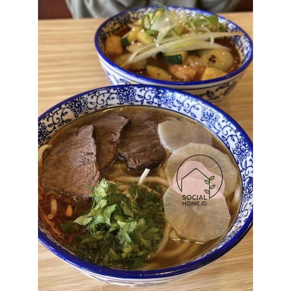 New- Tray Mangkok Mangkuk Nampan Saucer Makan Keramik China Porcelain Motif