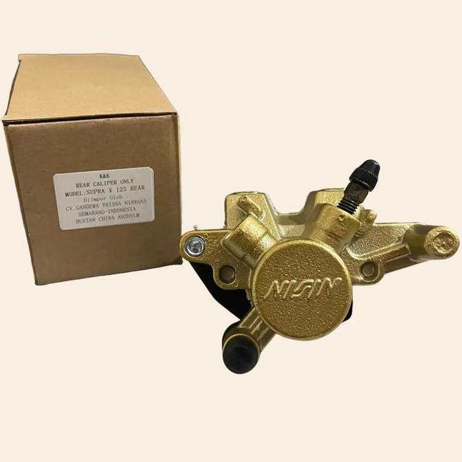 KALIPER KEPALA BABI BELAKANG SUPRA X 125 NISSIN