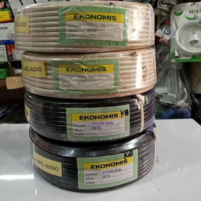 kabel NYY serat 2x0.75 ekomomis