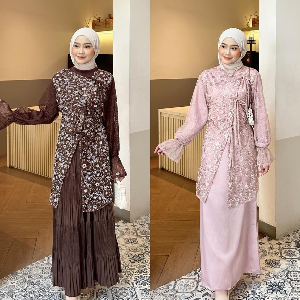 Dezhaf - Nirmala Outer Kebaya / Kebaya Modern / Kebaya Wisuda / Outer Brukat