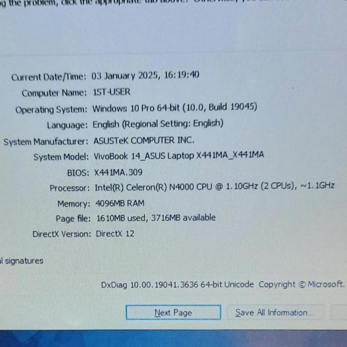 [MURAH] MOTHERBOARD ASUS X441M BISA UNTUK MAINBOARD X441S X441N X441