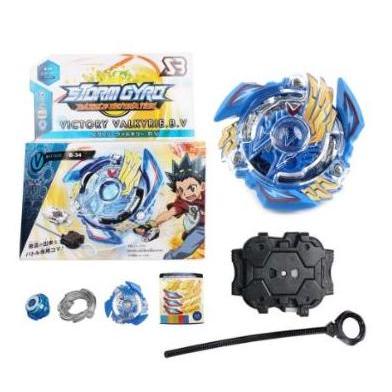 MAINAN BEYBLADE anak gangsing dengan ripcord dan launcher + GRIP MAINAN TERBARU toys