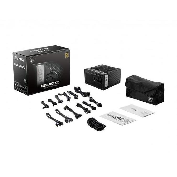 Promo Psu Msi Mpg A1000G Modular 1000Watt 80+ Gold / Msi Mpg A1000G