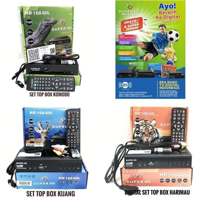 Set Top Box Digital - Set Top Box Antena Uhf Digital Antenna Tv