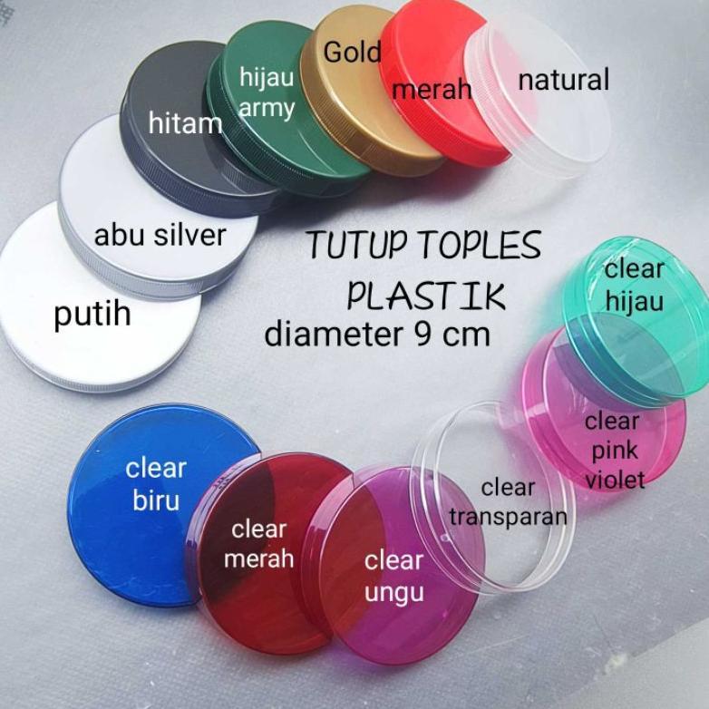TUTUP TOPLES TABUNG 9 CM / TUTUP SAJA