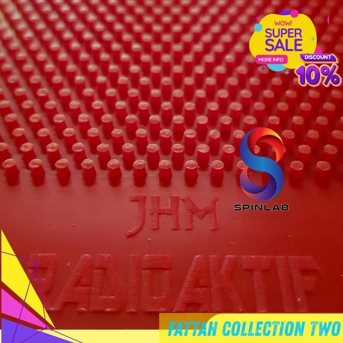KARET PINGPONG TENIS MEJA BINTIK JAHANAM RADIOAKTIF BY FATTASH COLLECTION TWO