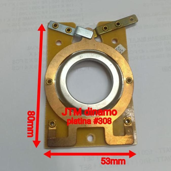 platina #308 -platina electro motor-platina dinamo-otomatis dinamo