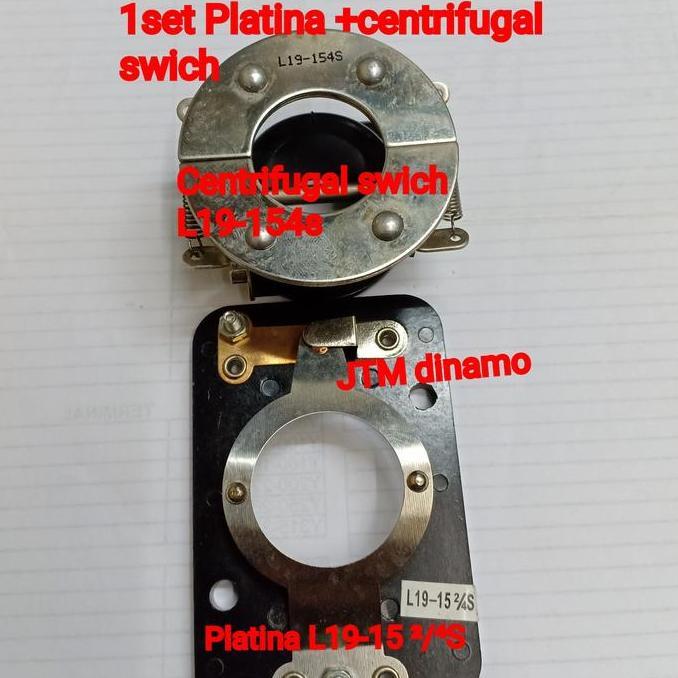 Platina L19-15 / S + Centrifugal swich L19-154S -Platina dinamo