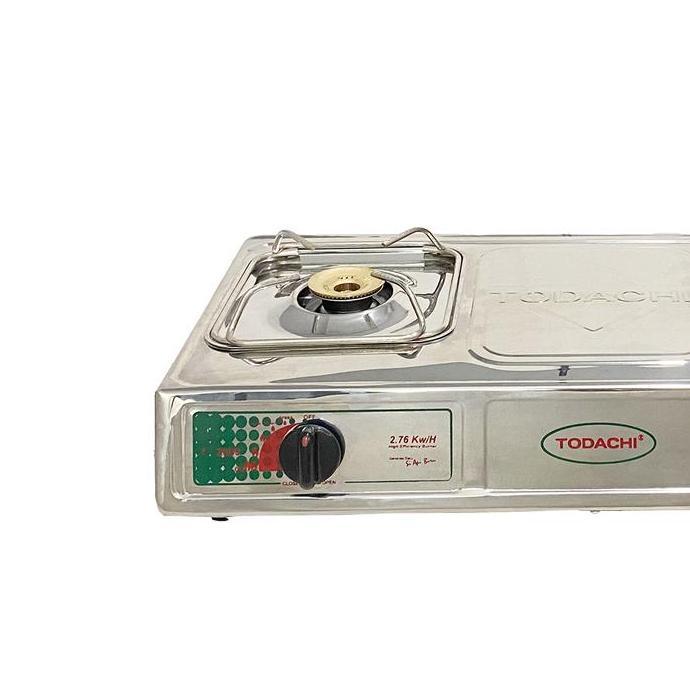 TODACHI Kompor Gas Stainless Todachi T-2000 SS 2 Tungku Premium High Quality