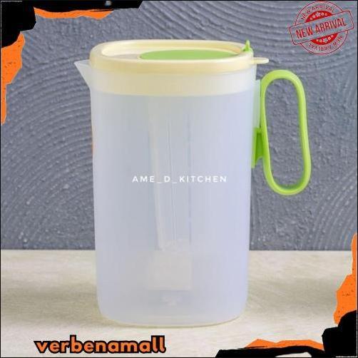 Top Seller Teko Kan Air + Saringan Bening Tutup Hijau Kap 3042/ Kat 3043 Golden Sunkist