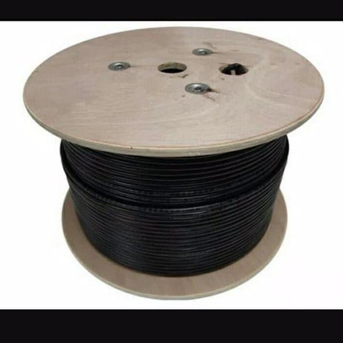 Kabel Drop Wire Optik / Kabel FO FTTH 2 core / kabel drop core 1000M