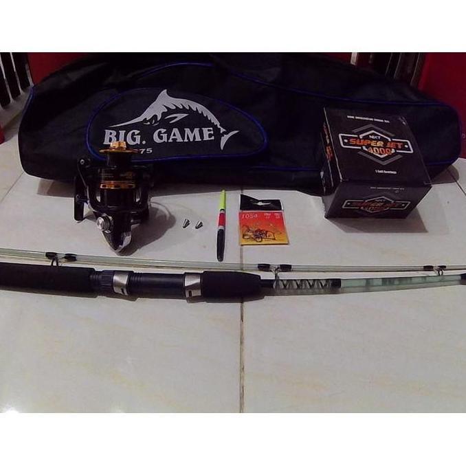 1 SET PANCING LAUT DENGAN KEKUATAN HINGGA 30KG PANJANG JORAN 150/ 165