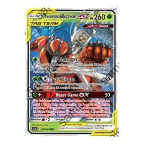Pheromosa Buzzwole GX RR ac3a 003/205 - Pokemon TCG Indonesia HIGH QUALITY