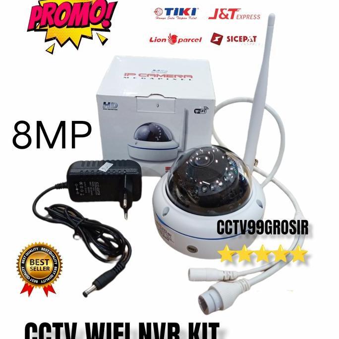 Ip Kamera Indoor Nvr Kit 8Mp Full Hd Khusus Nvr Kit Ip Pro