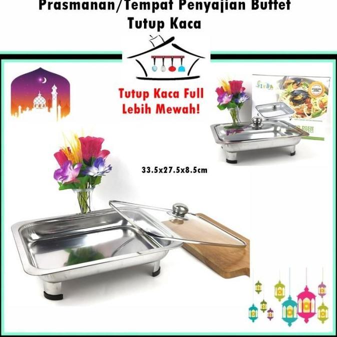 Paket Hemat - Set Prasmanan/Tempat Sajian Fast Food Dish + Centong