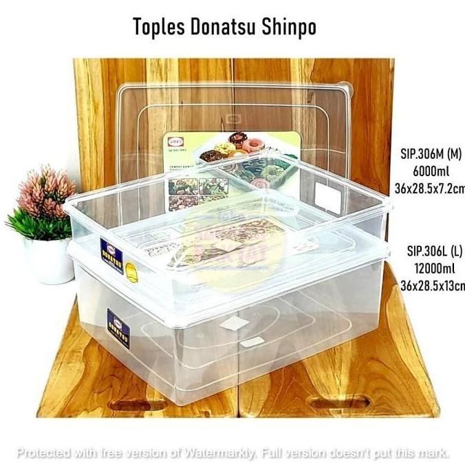 Box Makanan Serbaguna/ Box Donatsu Shinpo