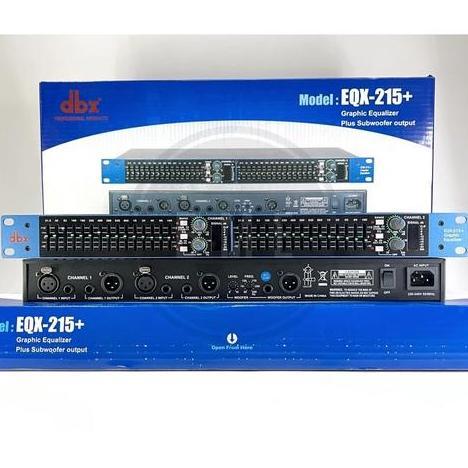 EQUALIZER DBX EQX215+ EQX 215+ PLUS SUBWOOFER