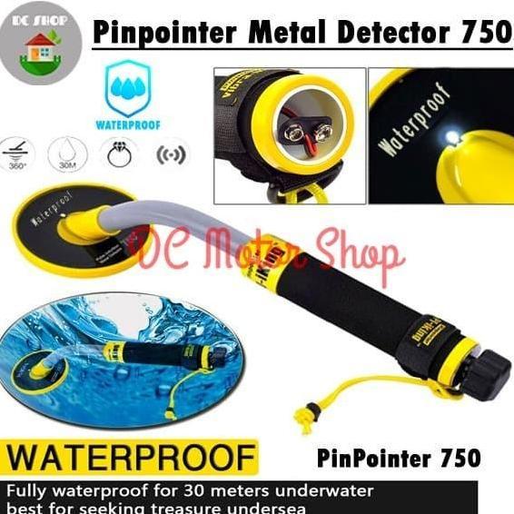 Pi-Iking 750 Waterproof Metal Detector 30M Underwater Metal Detector