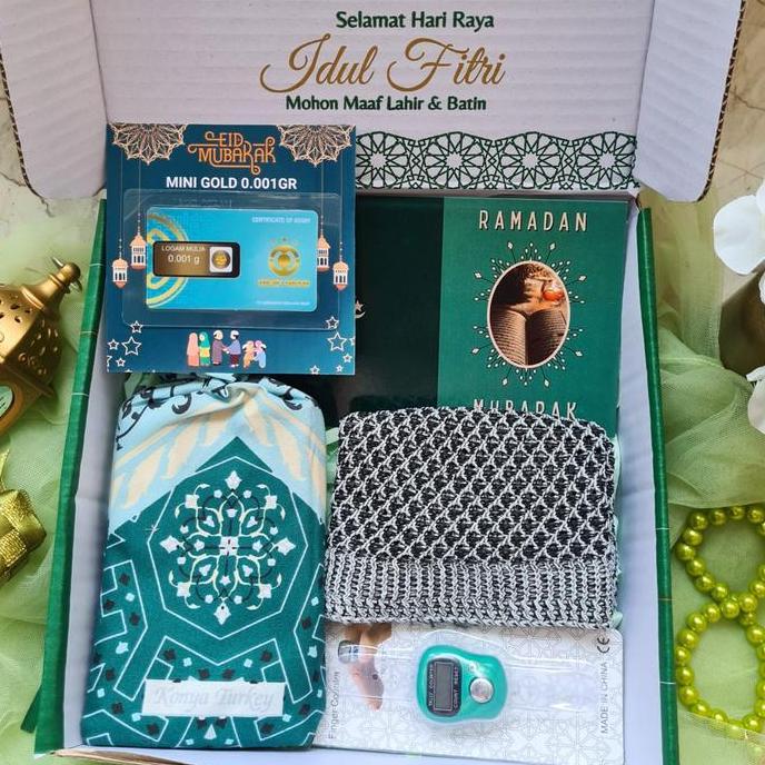 Hampers Lebaran Cewek Emas Mini / Kado Idul Fitri
