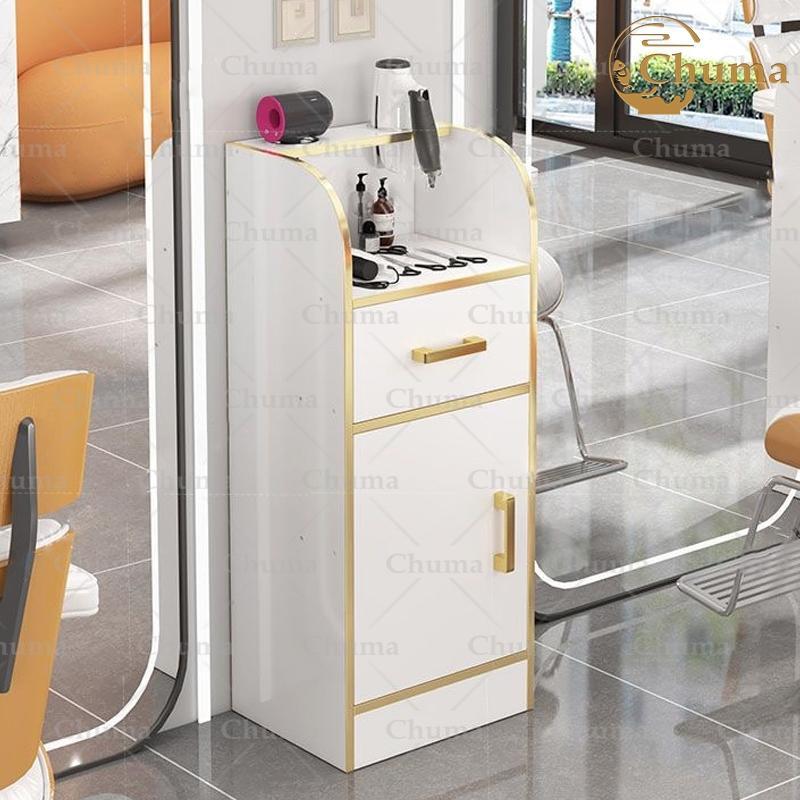 3 Tahun Garansikabinet Salon 80Cm Rambut Meja Barbershop Meja Barber Dengan Lemari Dan Laci - Rak Pe