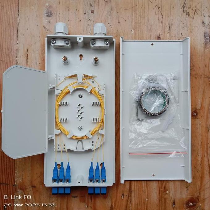 otb 6 core lengkap pigtail / otb wallmount /odf wallmount fiber optik