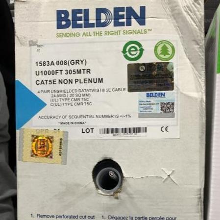 BELDEN CABLE LAN CAT 5E Original / Kabel LAN CAT5E Asli