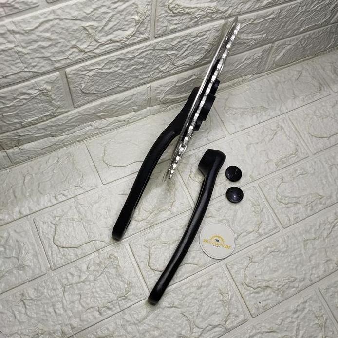 Crank 46T NECO Alloy Single 1 Speed BCD 104 Arm 170mm As Tengah BB Kotak Sepeda Fixie Roadbike Lipat