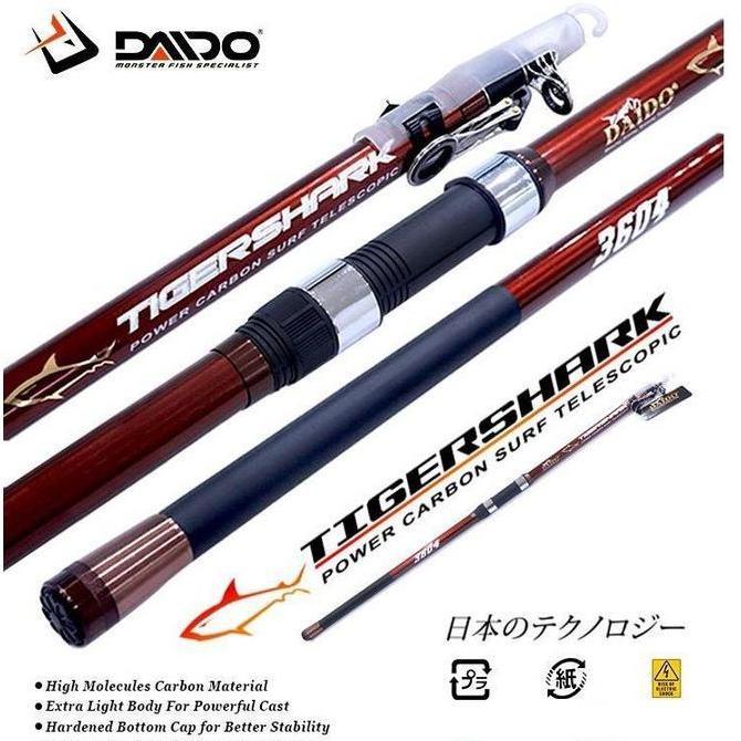 JORAN DAIDO ANTENA TIGERSHARK SURF CARBON 270CM 300CM 360CM 390CM 420CM 450CM