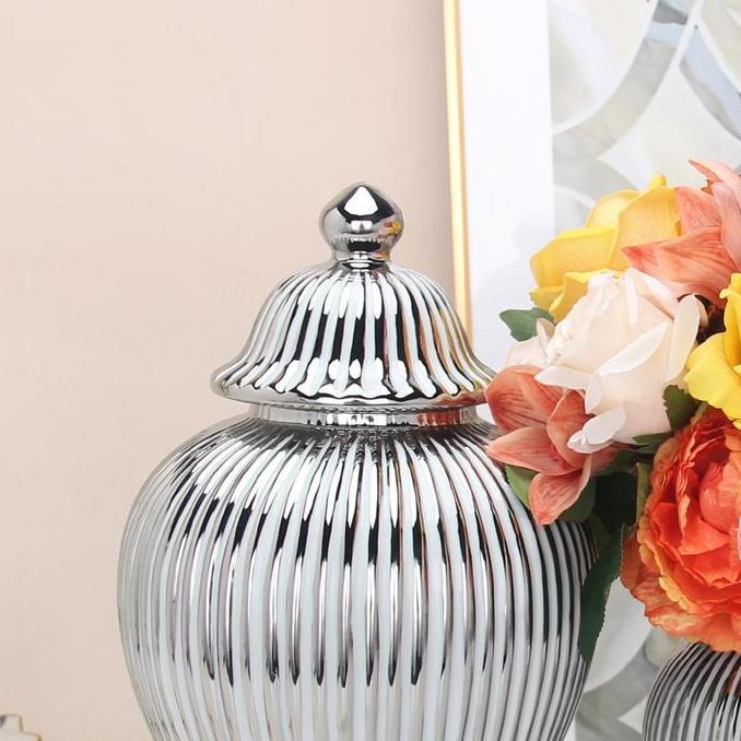 Vas Bunga Ginger Keramik Vas Bunga Mewah / Vase Bunga Keramik Mewah Vas Sultan CO