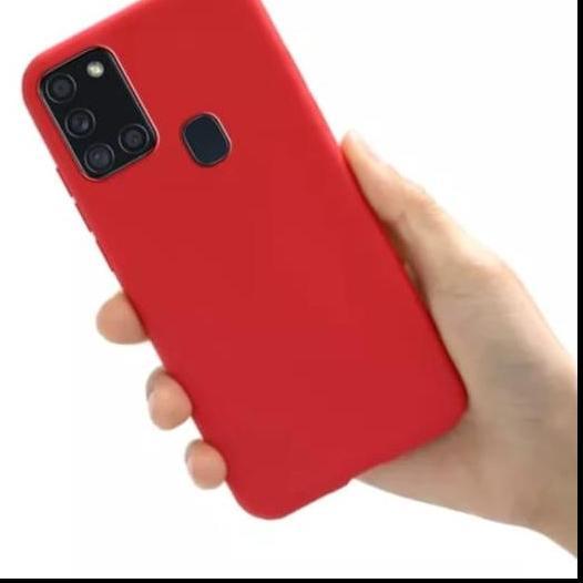 Samsung A21S silicon softcase candy anti noda - silicon case vogue murah