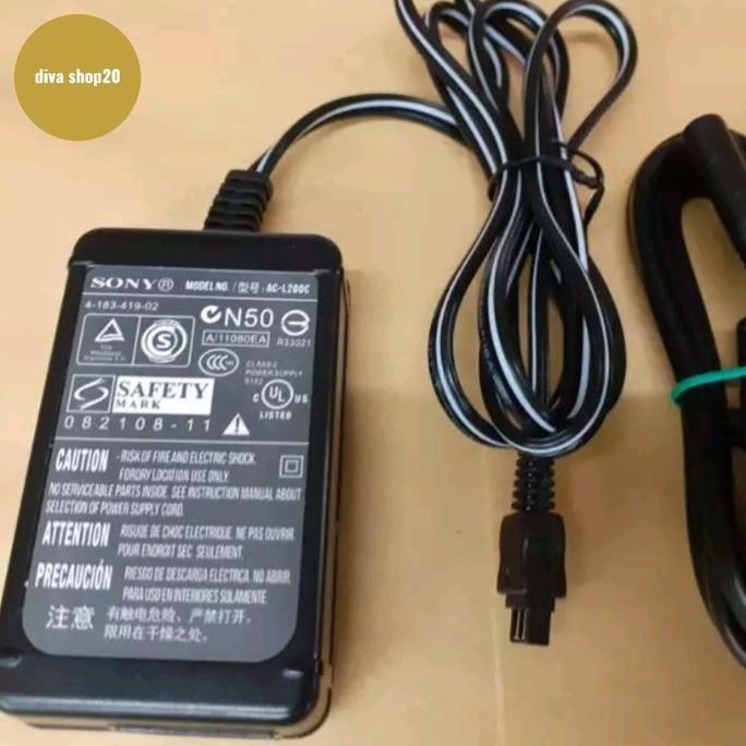 ADAPTOR HANDYCAM CHARGER SonyDCR-DVD7, DVD105, DVD108, DVD203, DVD205, DVD305, DVD308, DVD610 SonyDC