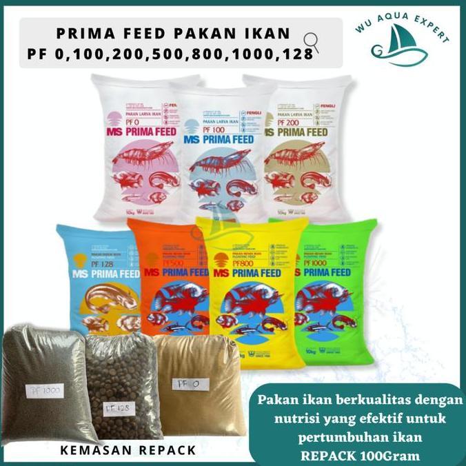 BEBAS ONGKIR - PAKAN IKAN PRIMA FEED MS PF 1000 800 500 200 100 0 128 SAK FENGLI LELE