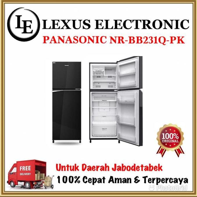 Sale Panasonic Kulkas 2 Pintu Inverter | Nr-Bb231Q-Pk | Bb231Q-Pk|Prime