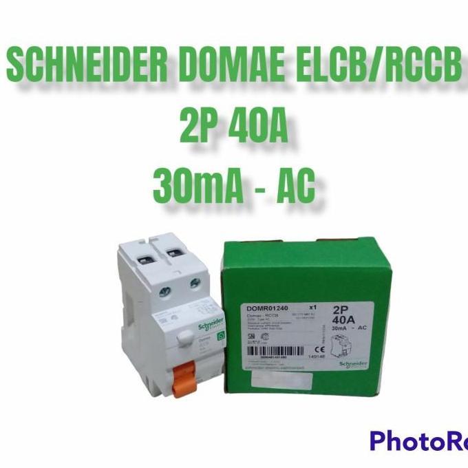 Schneider Domae ELCB 2 Phase 40A