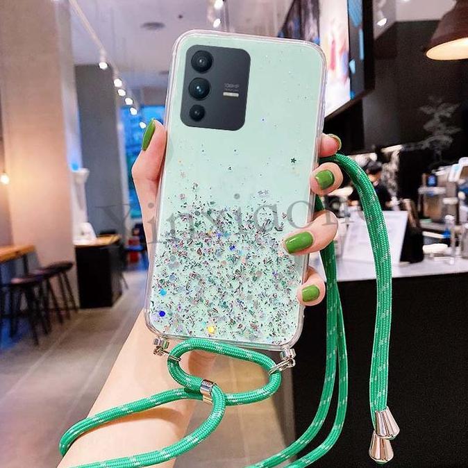 Case Tali Nagita Vivo V23 5G Soft Case With Tali Lanyard