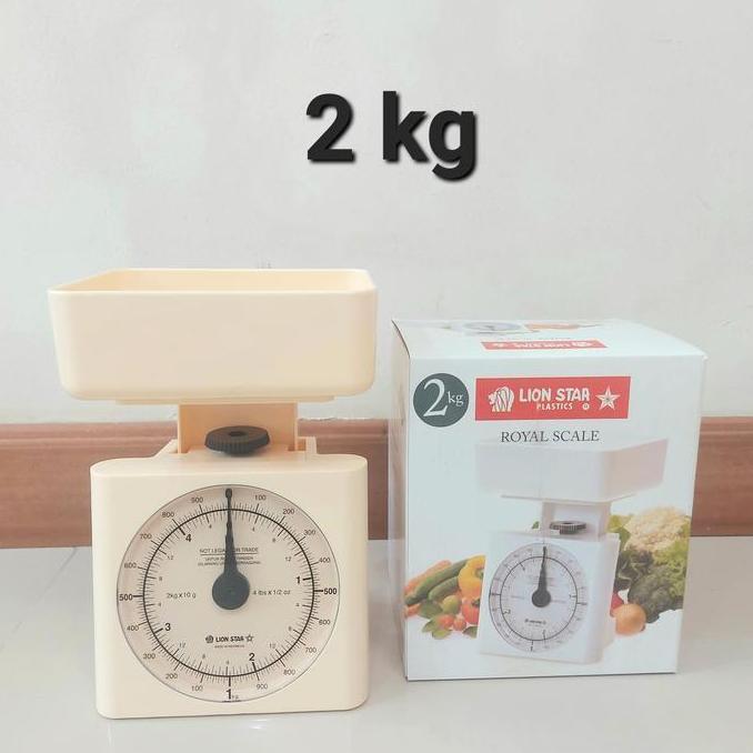 Timbangan kue lion star 2 kg