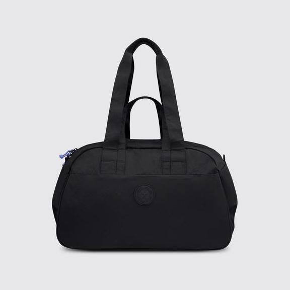 NEW TAS JINJING EXSPORT CITY ESSENTIALS DUFFLE BAG - BLACK ORI