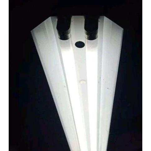 KAP TKO Outbow 2x36 SET KOMPLIT TL LED PHILIPS 2x16 watt lampu T8 panjang 120cm [terbaik]