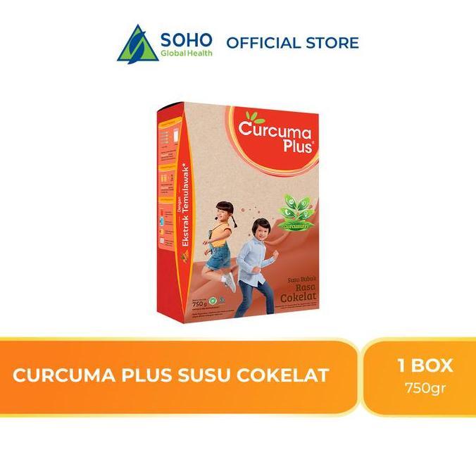 Curcuma Plus Susu Bubuk Anak - Coklat 750Gr